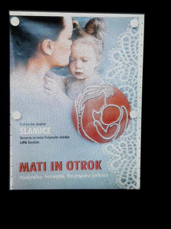 Plakat razstave Mati in otrok